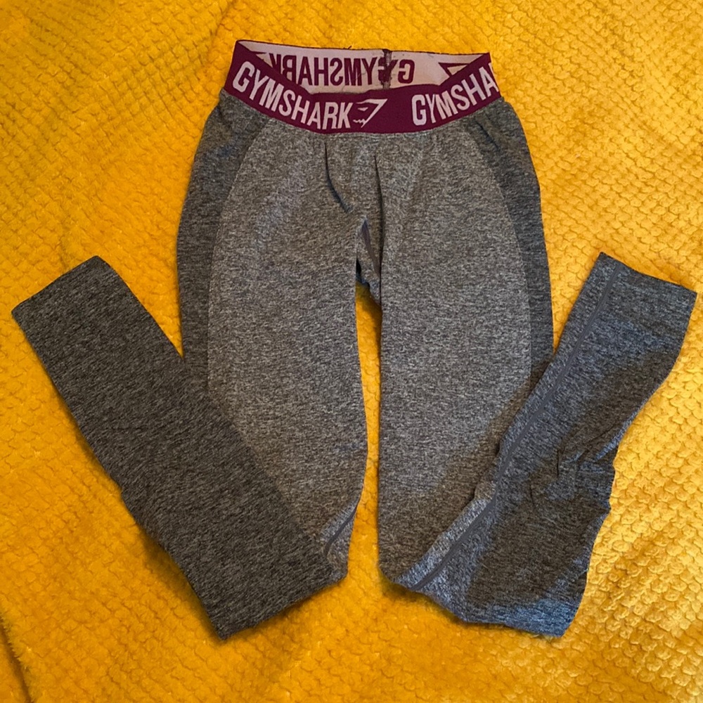 Gymshark Flex Legging XS Red Grey